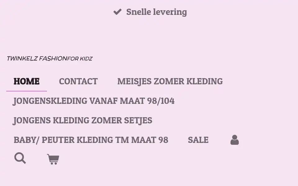 Screenshot of twinkelzfashionforkidz.nl