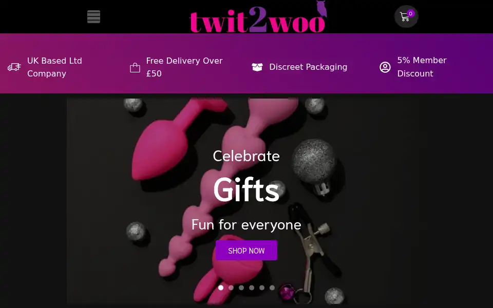 Screenshot of twit2woo.com