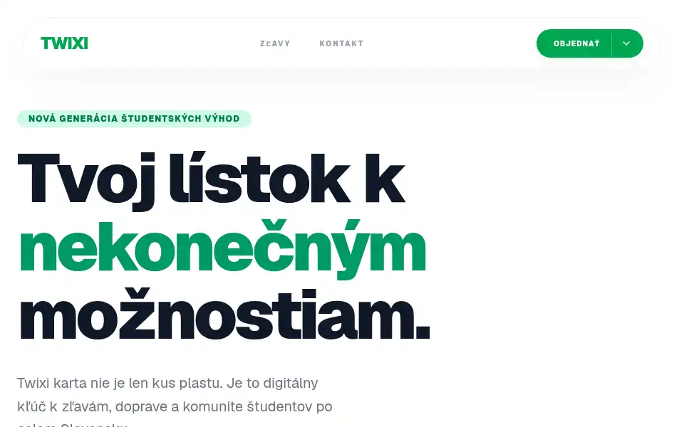 Screenshot of twixi.eu