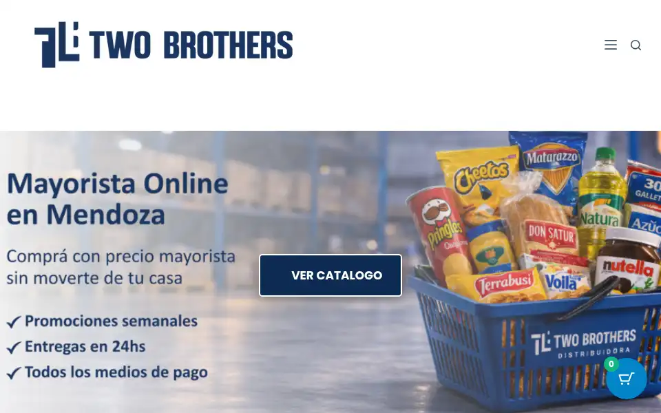 Screenshot of twobrothers.website