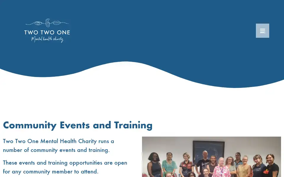Screenshot of twotwoonetraining.com