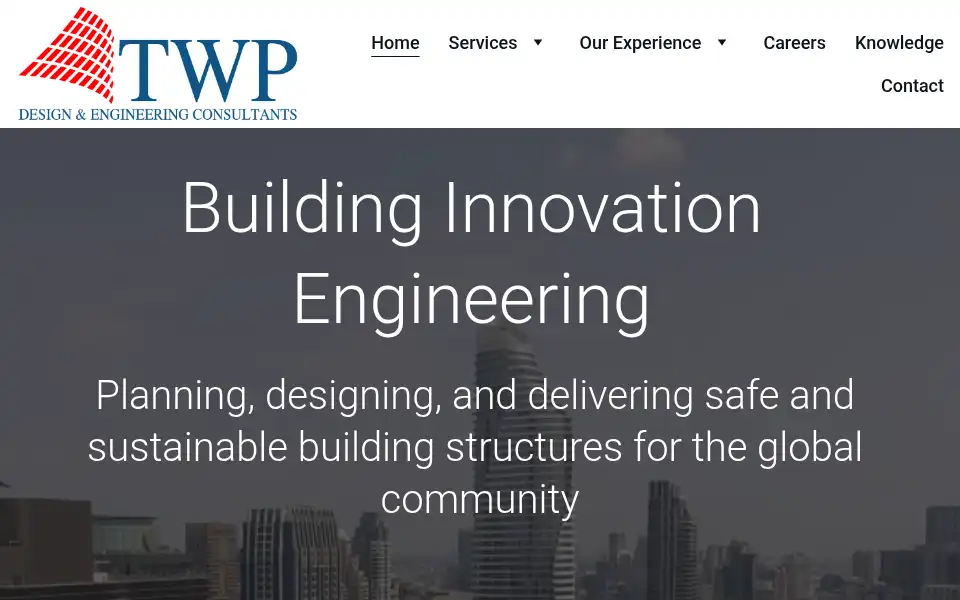 Screenshot of twpconsult.com