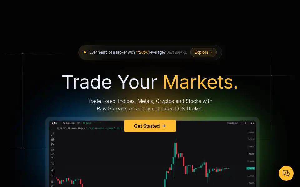 Screenshot of tx3markets.com