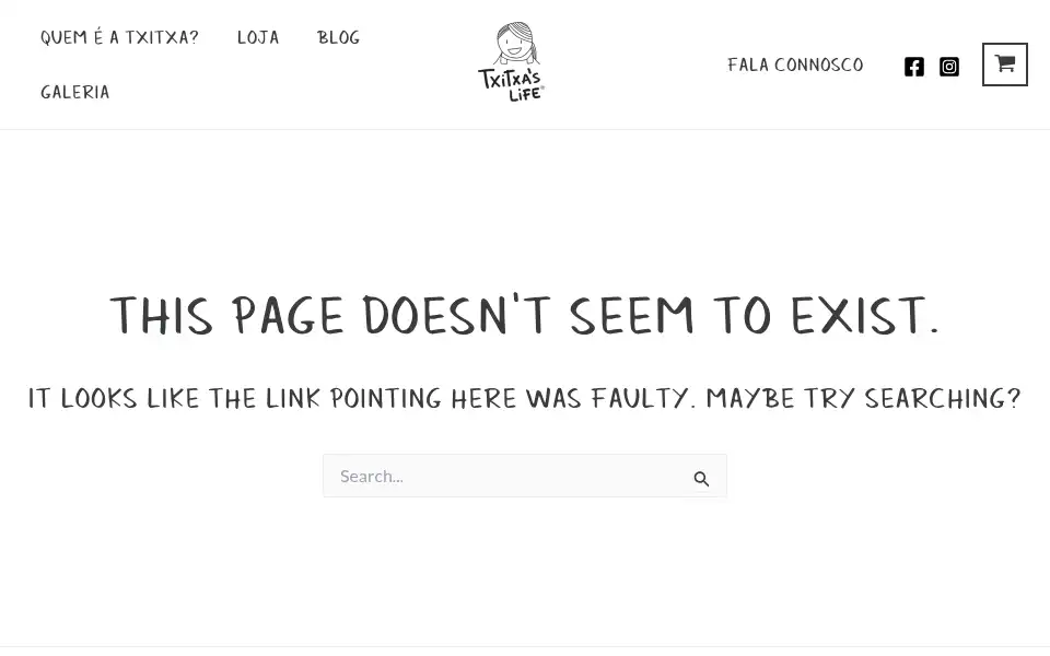 Screenshot of txitxaslife.com