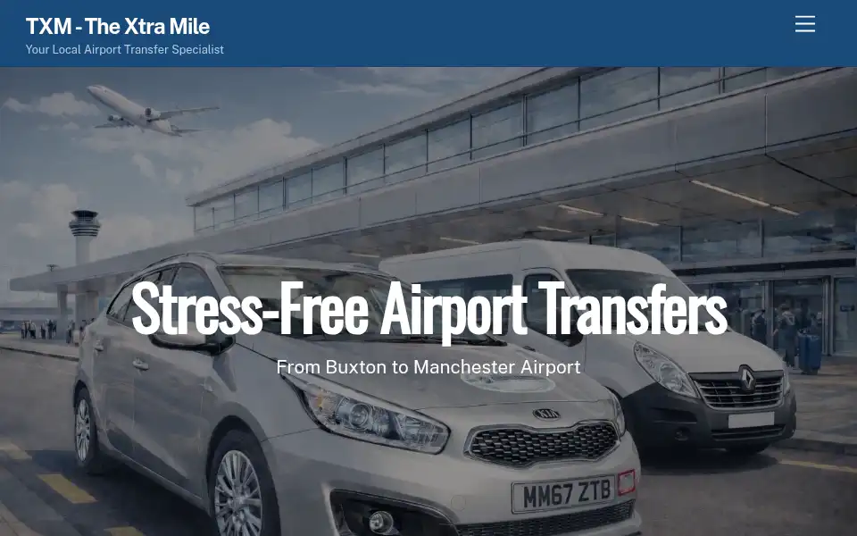 Screenshot of txm-taxi.co.uk