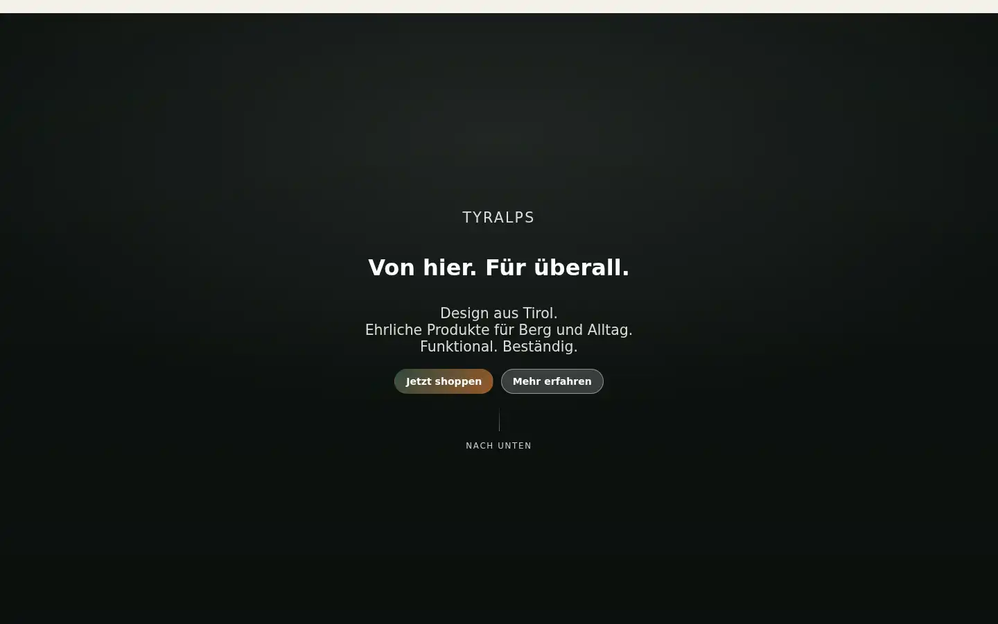 Screenshot of tyralps.at