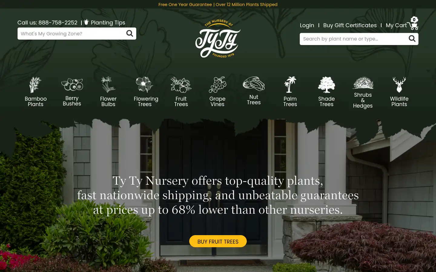 Screenshot of tytyga.com