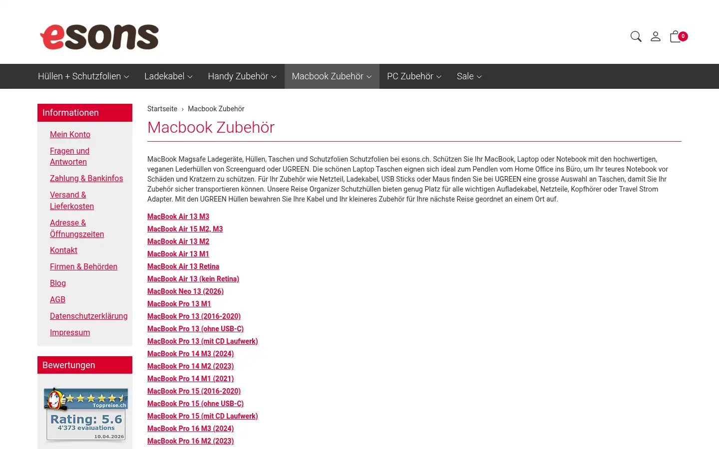 Screenshot of u-green.ch