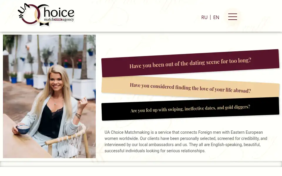 Screenshot of uachoice.com