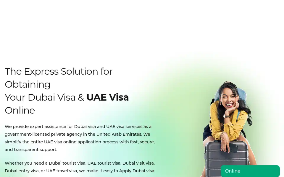 Screenshot of uaepermit.com