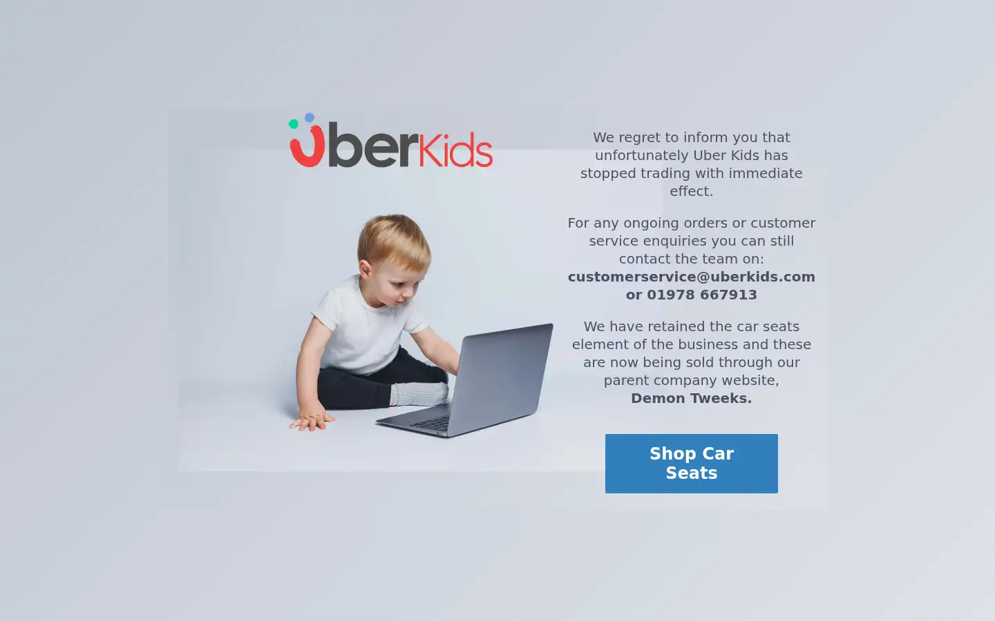 Screenshot of uberkids.com