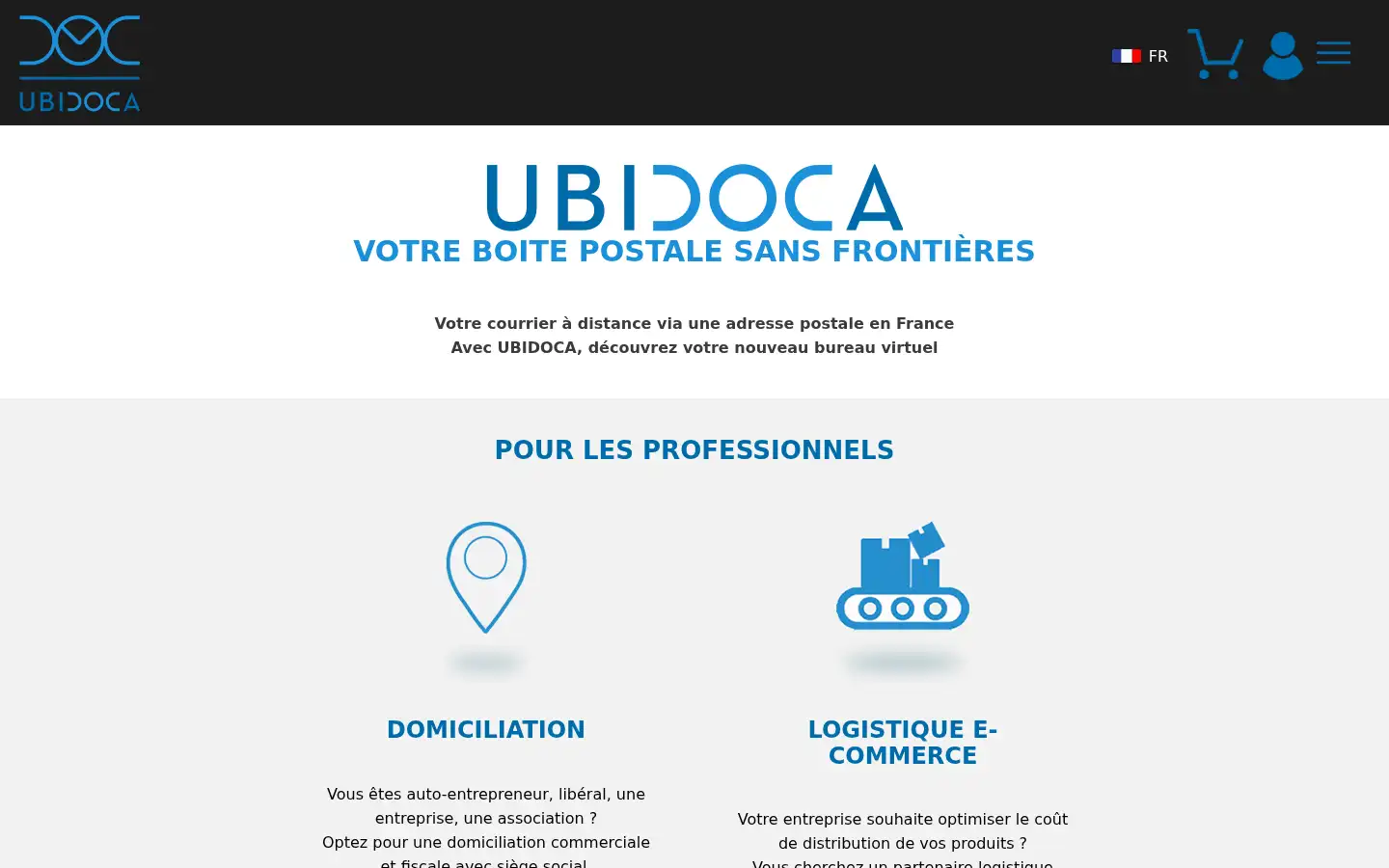 Screenshot of ubidoca.com