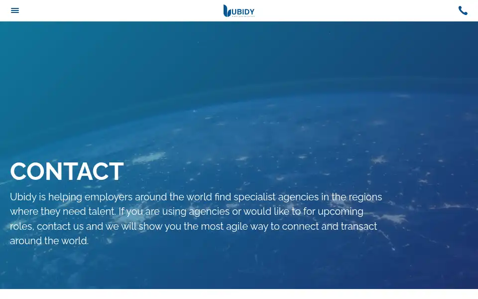 Screenshot of ubidy.com