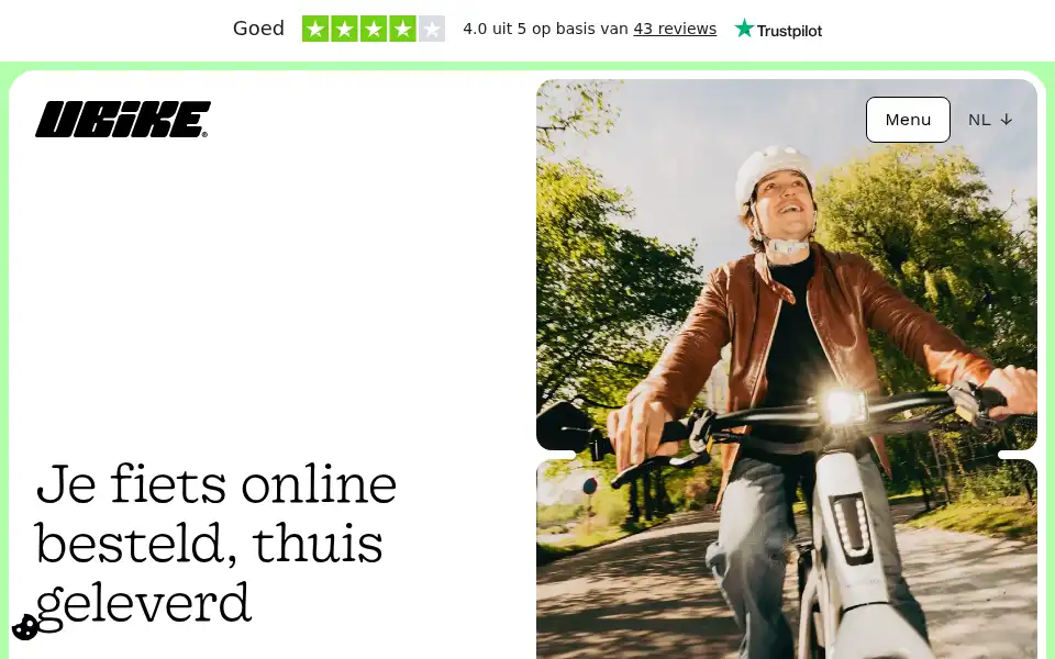 Screenshot of ubike.be