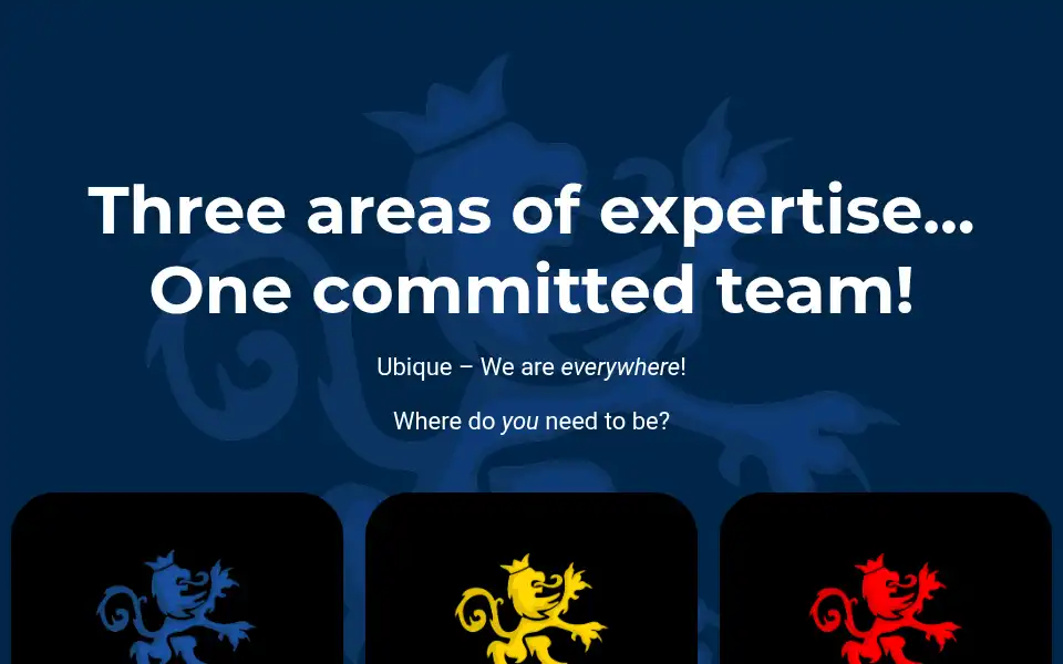 Screenshot of ubiqueriskmanagement.co.uk