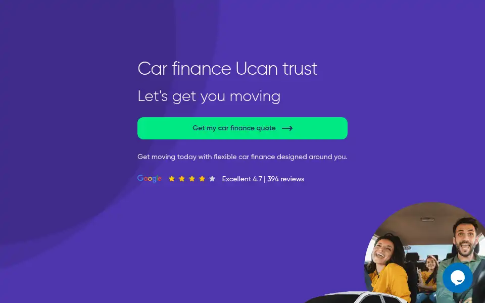 Screenshot of ucancarcredit.uk