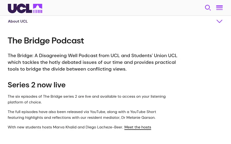 Screenshot of ucl.ac.uk