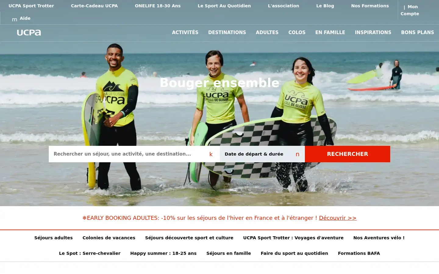 Screenshot of ucpa.com