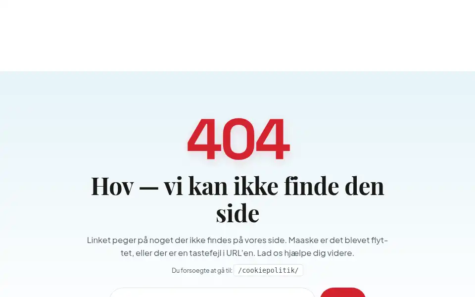 Screenshot of udflytningsservice.dk