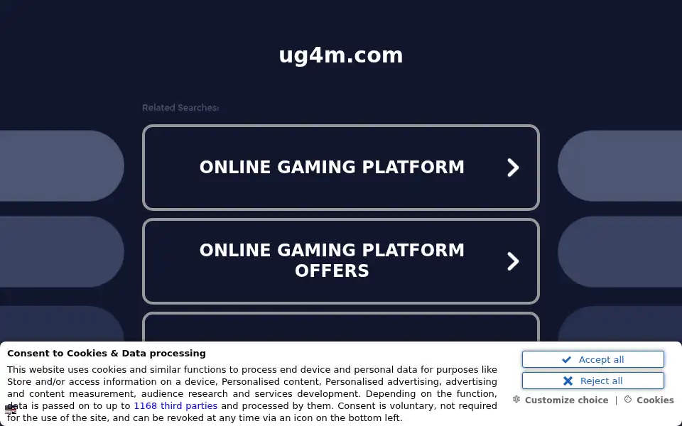 Screenshot of ug4m.com