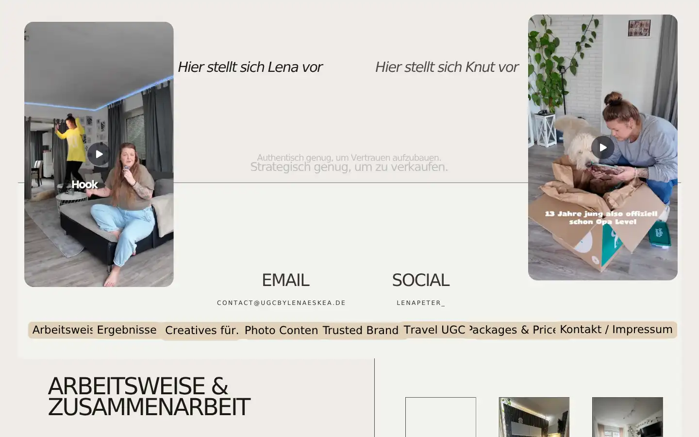 Screenshot of ugcbylenaeskea.de