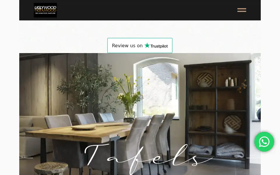 Screenshot of uglywood.nl