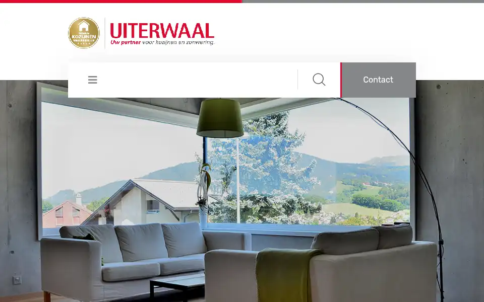 Screenshot of uiterwaal.nl