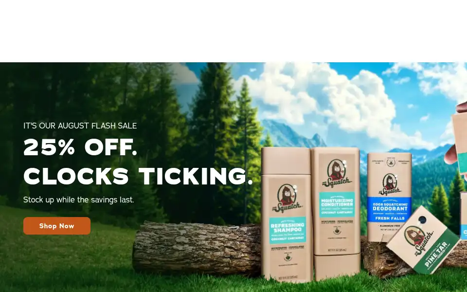 Screenshot of uk.drsquatch.com