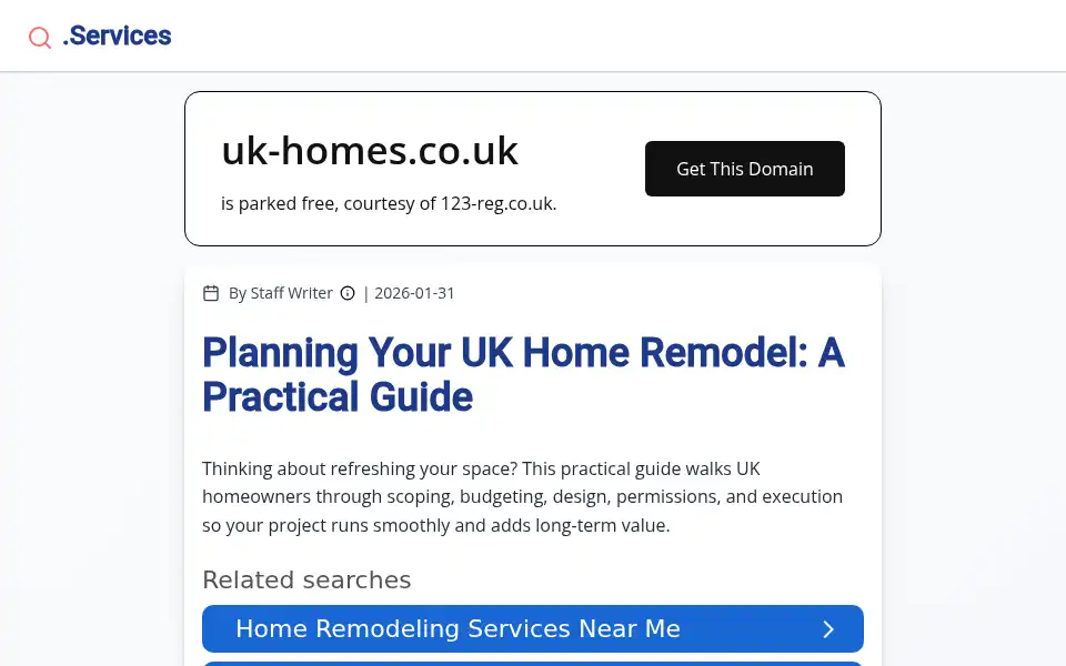 Screenshot of uk-homes.co.uk
