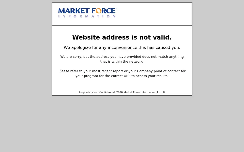 Screenshot of uk.marketforce.com