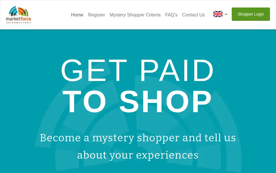 Screenshot of uk.marketforceshopper.com
