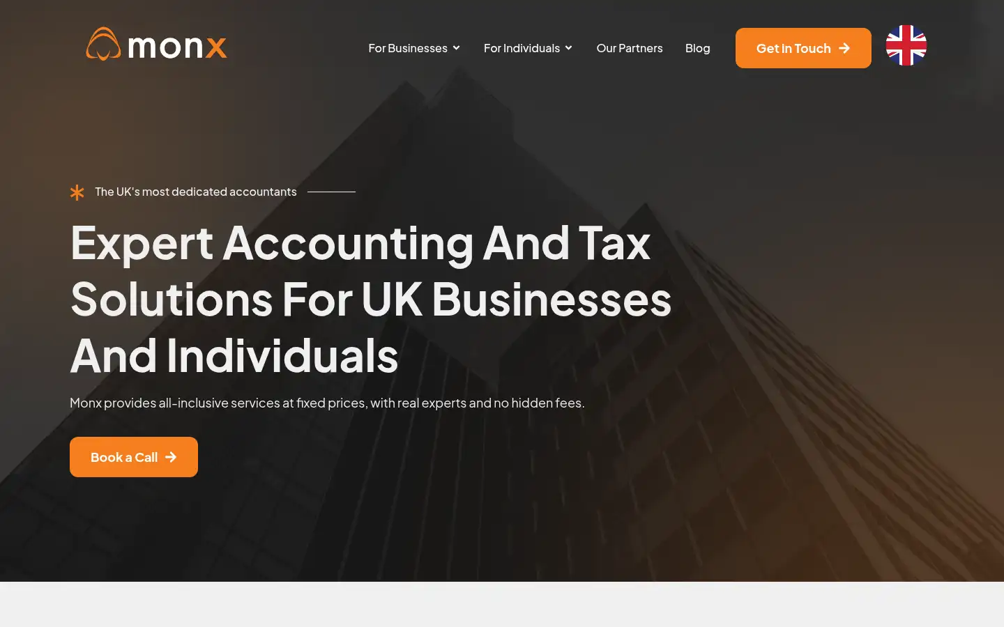 Screenshot of uk.monx.team