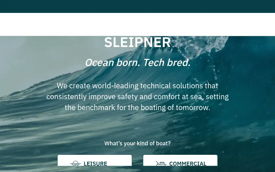 Screenshot of uk.sleipnergroup.com