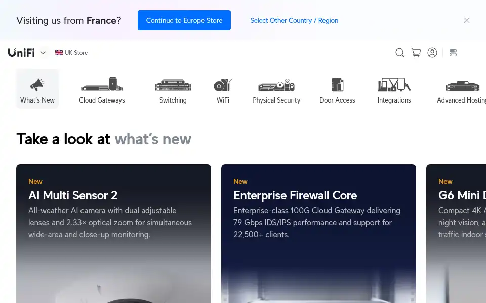Screenshot of uk.store.ui.com