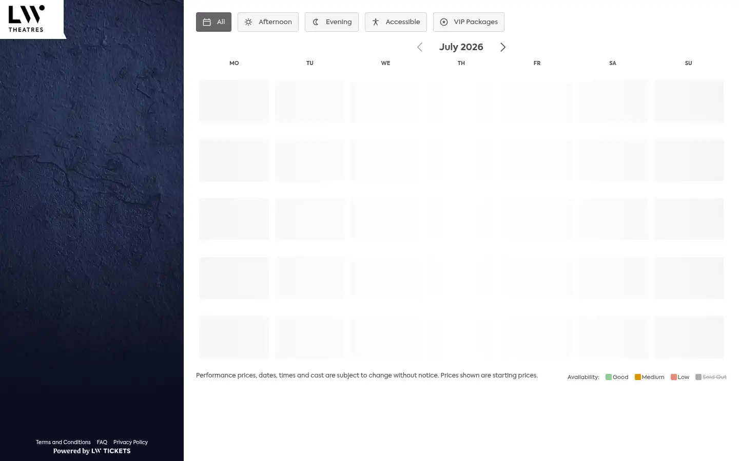 Screenshot of uk.thephantomoftheopera.com
