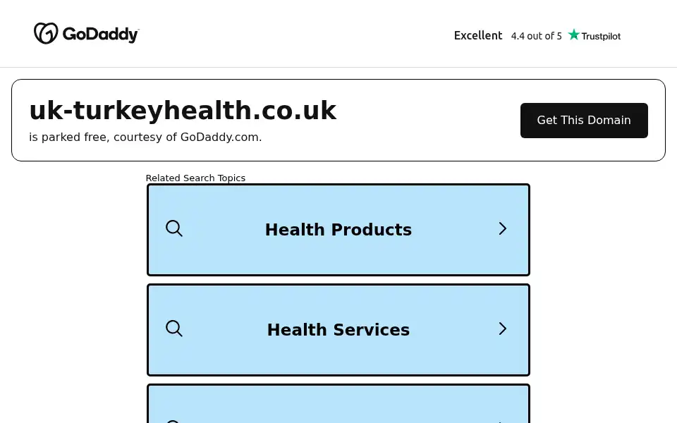 Screenshot of uk-turkeyhealth.co.uk