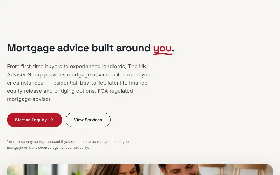 Screenshot of ukadviser.co.uk