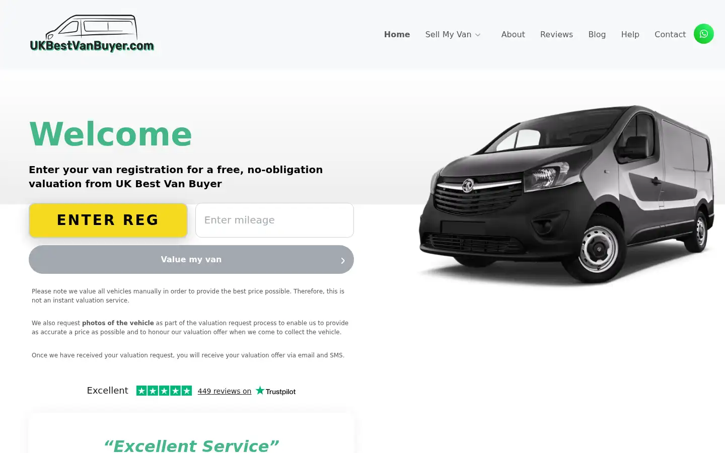 Screenshot of ukbestvanbuyer.com