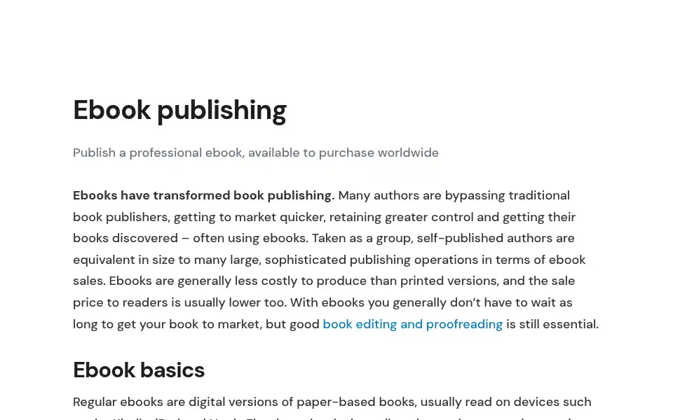 Screenshot of ukbookpublishing.com