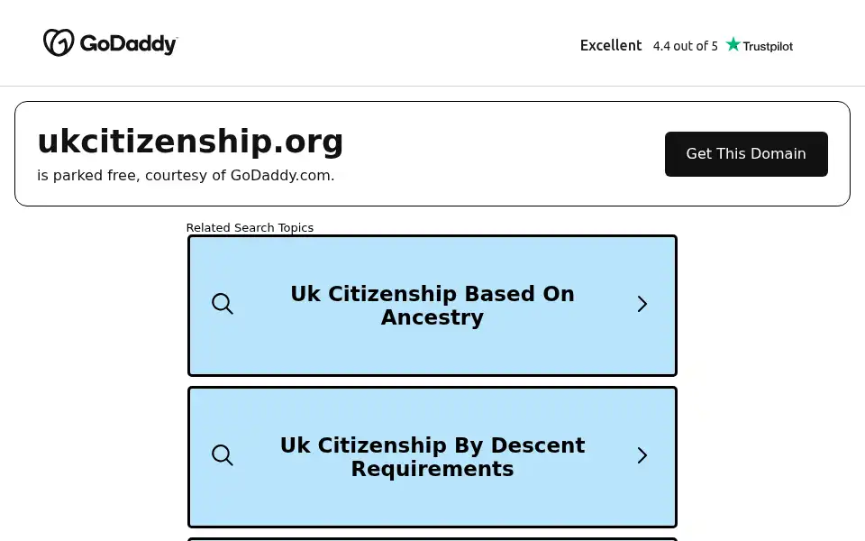 Screenshot of ukcitizenship.org