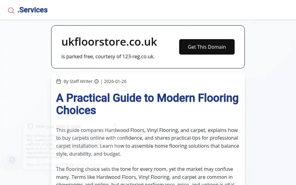 Screenshot of ukfloorstore.co.uk