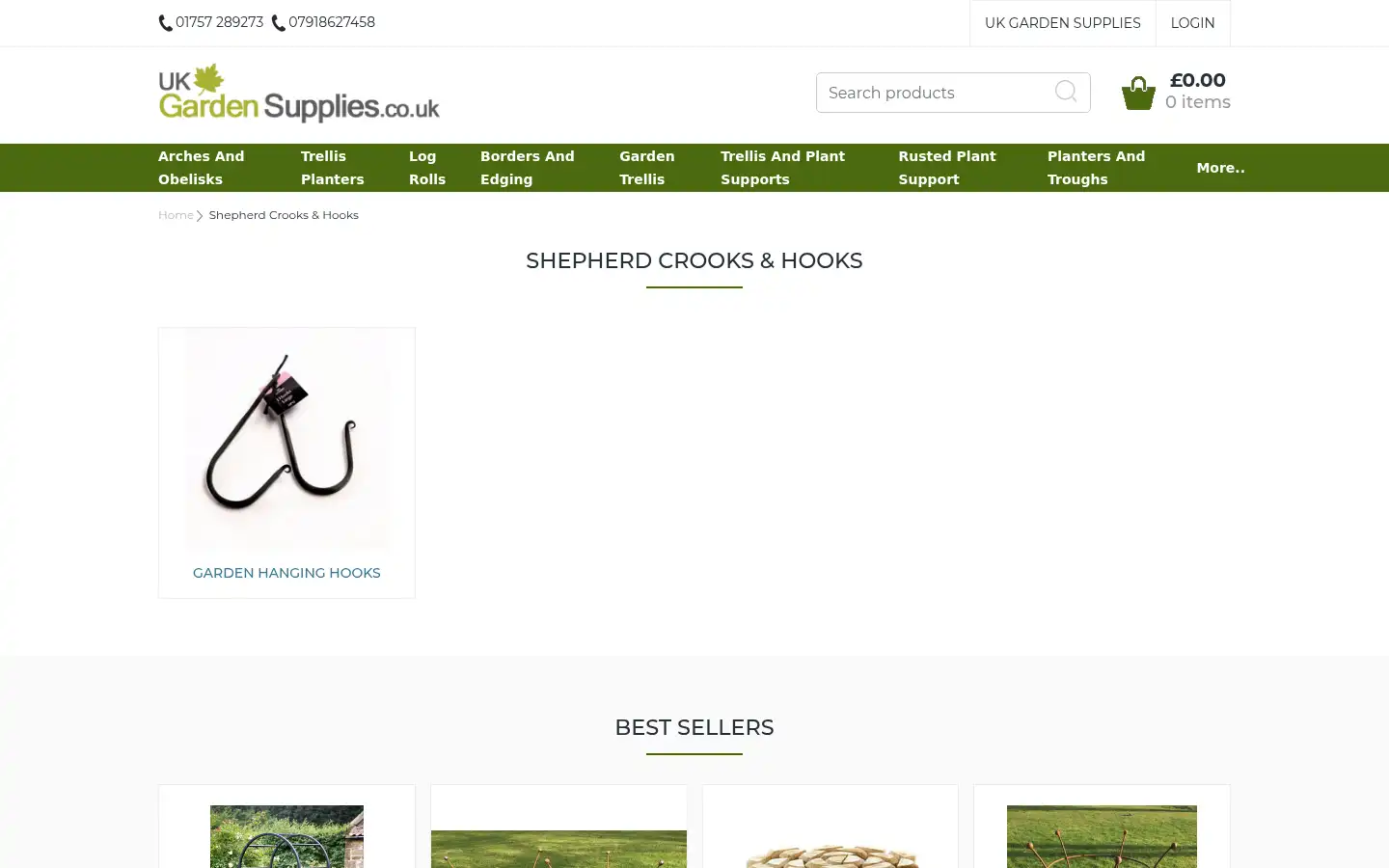 Screenshot of ukgardensupplies.co.uk
