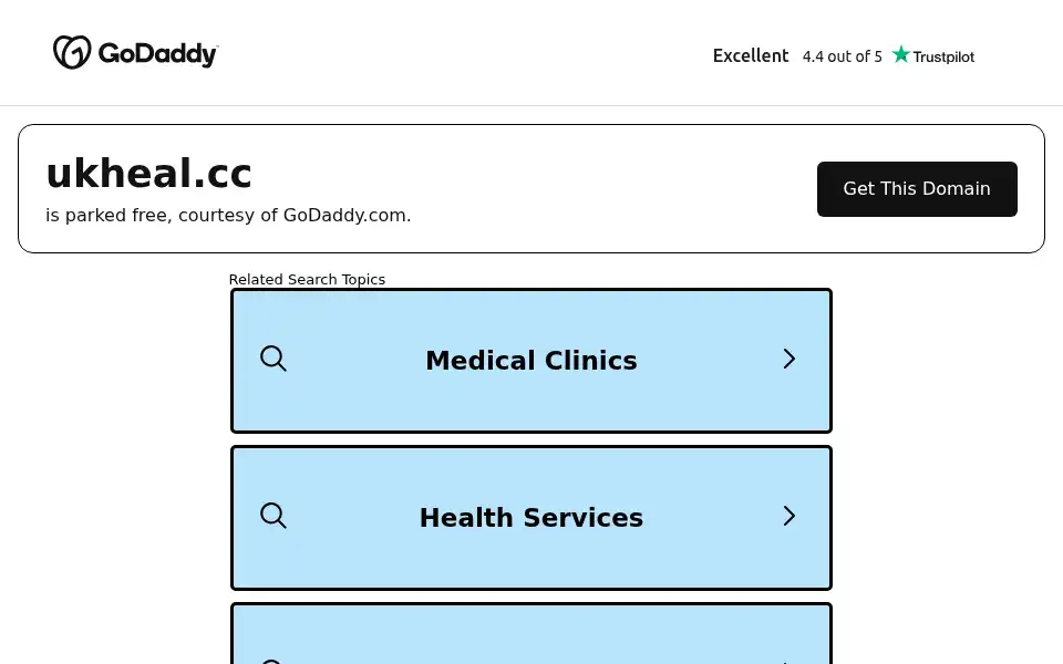 Screenshot of ukheal.cc