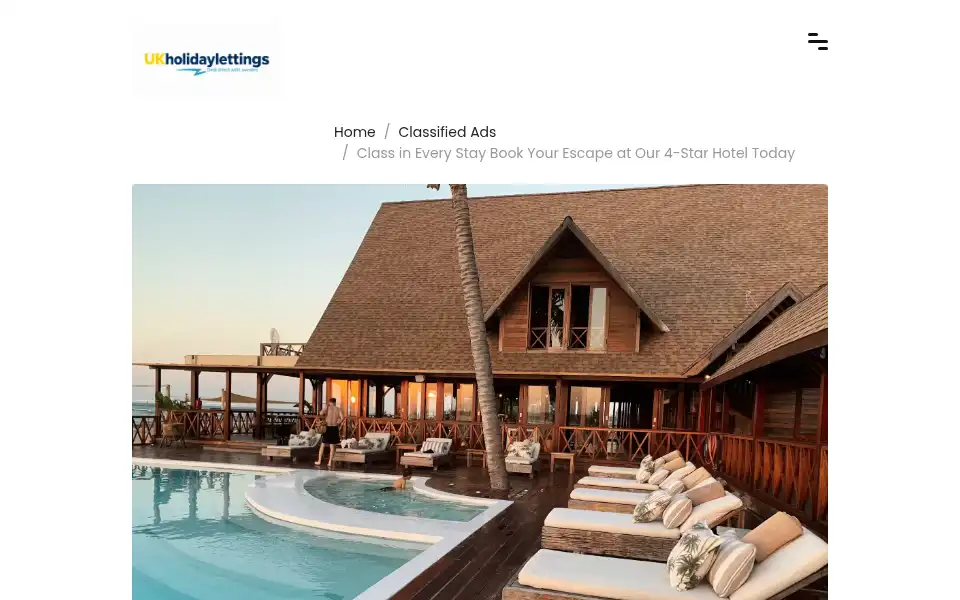 Screenshot of ukholidaylettings.co.uk