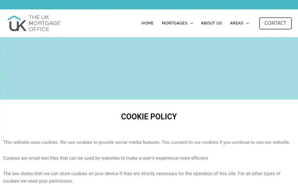 Screenshot of ukmortgageoffice.co.uk