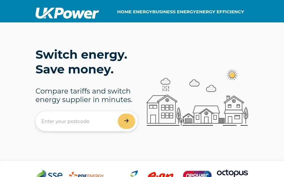Screenshot of ukpower.co.uk