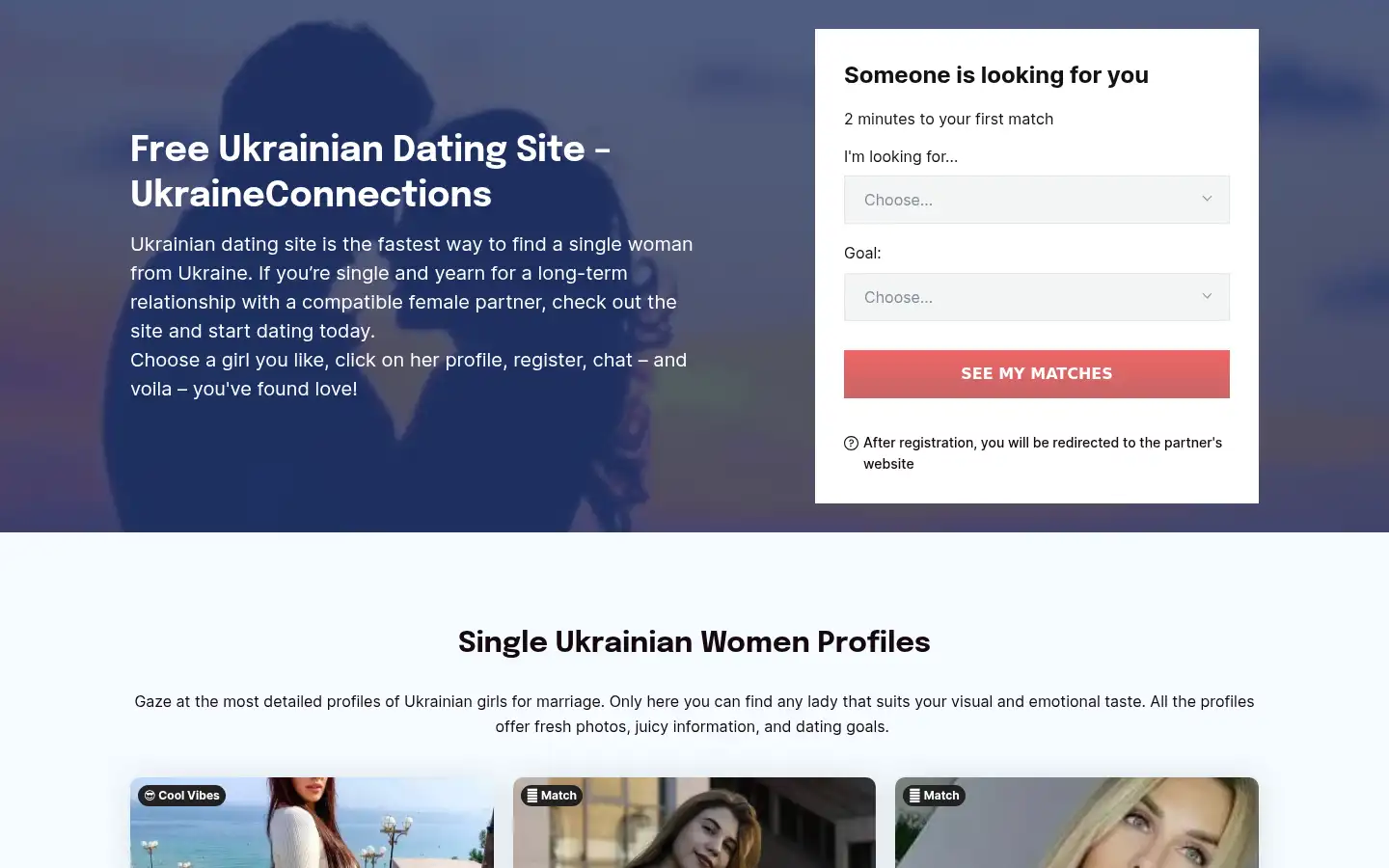 Screenshot of ukraineconnections.co.uk