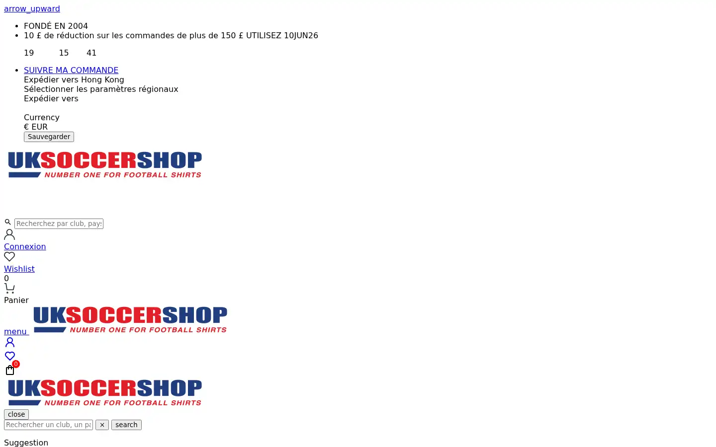 Screenshot of uksoccershop.com