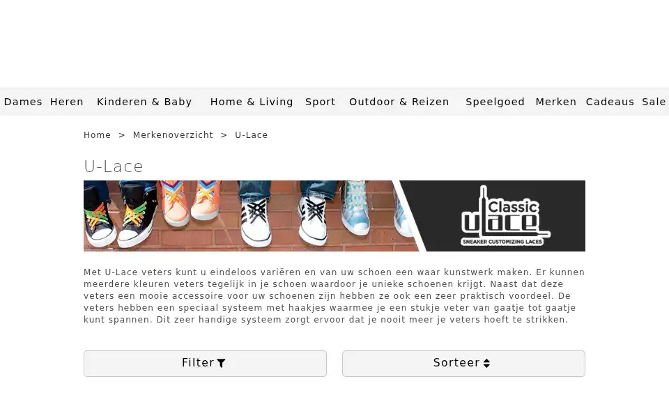 Screenshot of ulaceveters.nl