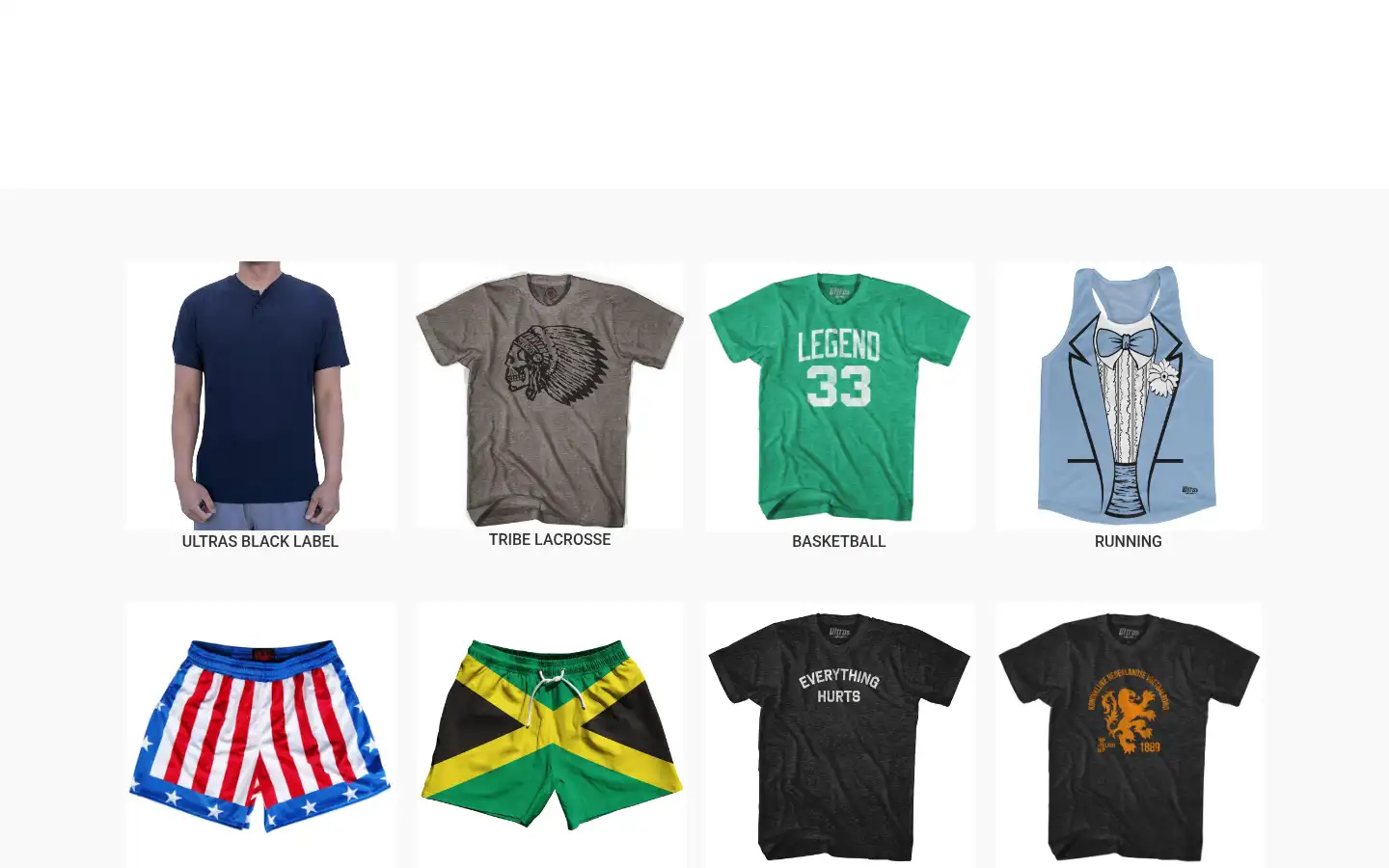 Screenshot of ultras.com